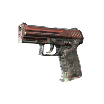 P2000 | Urban Hazard (Well-Worn) CS2 skin
