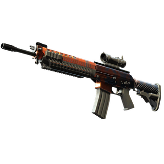 StatTrak™ SG 553 | Danger Close (Minimal Wear) CS2 skin