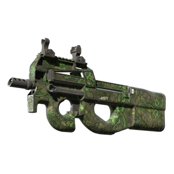 Souvenir P90 | Verdant Growth (Well-Worn) CS2 skin
