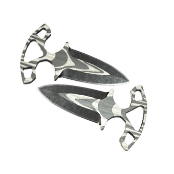 ★ Shadow Daggers | Black Laminate (Minimal Wear) CS2 skin