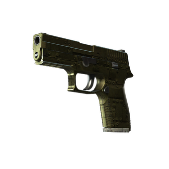 StatTrak™ P250 | Iron Clad (Battle-Scarred) CS2 skin