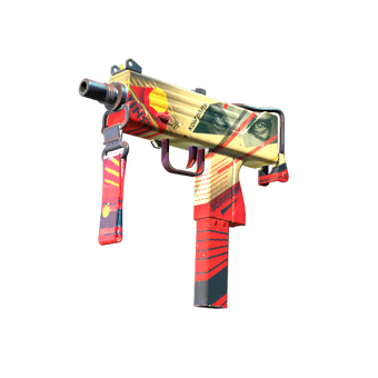 MAC-10 | Propaganda (Well-Worn) CS2 skin