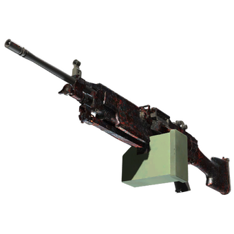 StatTrak™ M249 | Magma (Field-Tested) CS2 skin