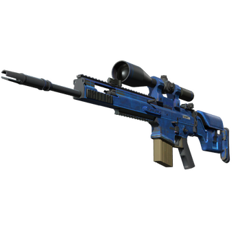 StatTrak™ SCAR-20 | Blueprint (Well-Worn) CS2 skin