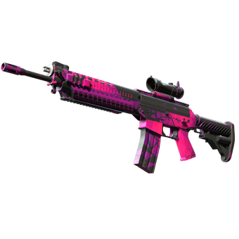 StatTrak™ SG 553 | Pulse (Minimal Wear) CS2 skin