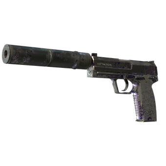 USP-S | Purple DDPAT (Battle-Scarred) CS2 skin