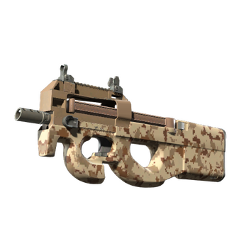P90 | Desert DDPAT (Minimal Wear) CS2 skin
