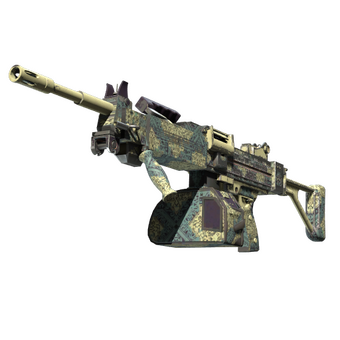 Negev | Boroque Sand (Well-Worn) CS2 skin
