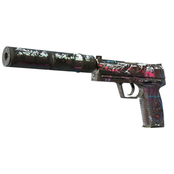 USP-S | Neo-Noir (Battle-Scarred) CS2 skin