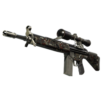 G3SG1 | Digital Mesh (Battle-Scarred) CS2 skin
