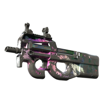 P90 | Attack Vector (Battle-Scarred) CS2 skin