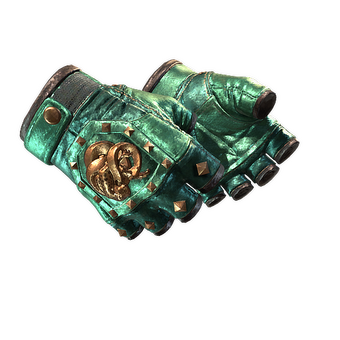 ★ Broken Fang Gloves | Jade (Minimal Wear) CS2 skin
