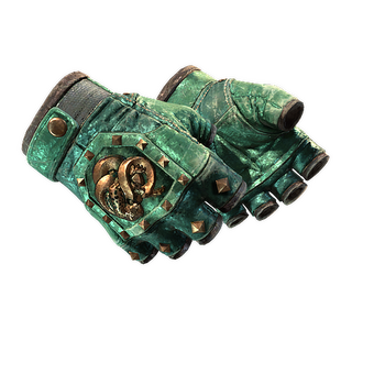 ★ Broken Fang Gloves | Jade (Battle-Scarred) CS2 skin