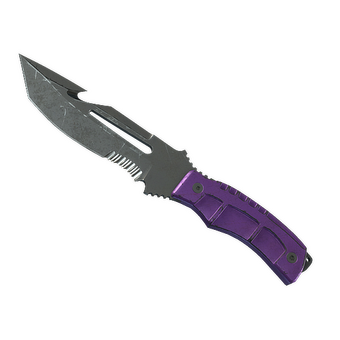 ★ Survival Knife | Ultraviolet (Battle-Scarred) CS2 skin