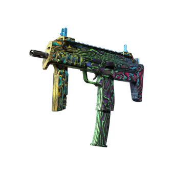 MP7 | Neon Ply (Factory New) CS2 skin