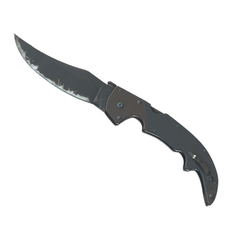 ★ Falchion Knife | Night (Well-Worn) CS2 skin