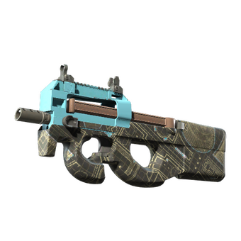 Souvenir P90 | Facility Negative (Factory New) CS2 skin