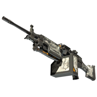 M249 | Spectre (Battle-Scarred) CS2 skin