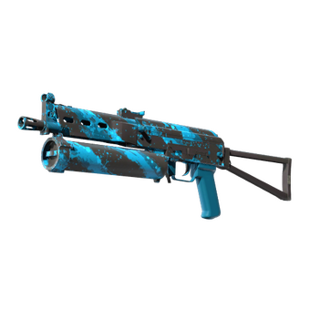 PP-Bizon | Blue Streak (Minimal Wear) CS2 skin