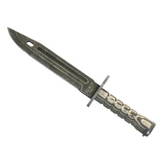 ★ Bayonet | Black Laminate (Battle-Scarred) CS2 skin
