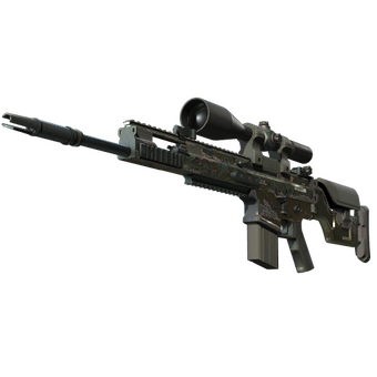 SCAR-20 | Army Sheen (Field-Tested) CS2 skin