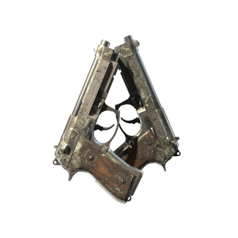 Dual Berettas | Heist (Battle-Scarred) CS2 skin