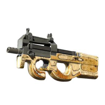 P90 | Shapewood (Well-Worn) CS2 skin