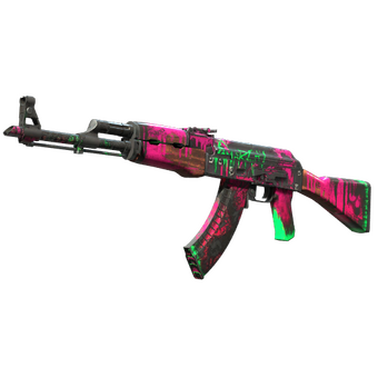 AK-47 | Neon Revolution (Battle-Scarred) CS2 skin