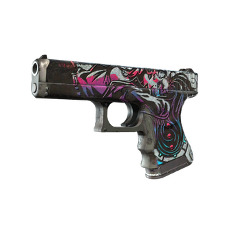 Glock-18 | Neo-Noir (Battle-Scarred) CS2 skin