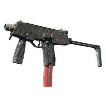 MP9 | Capillary (Battle-Scarred) CS2 skin