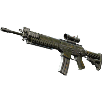 StatTrak™ SG 553 | Atlas (Battle-Scarred) CS2 skin