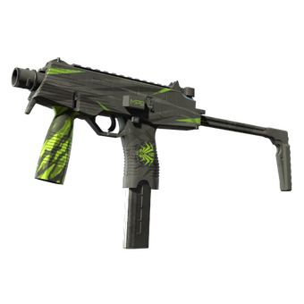 StatTrak™ MP9 | Deadly Poison (Well-Worn) CS2 skin