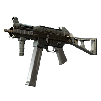 UMP-45 | Gold Bismuth (Battle-Scarred) CS2 skin