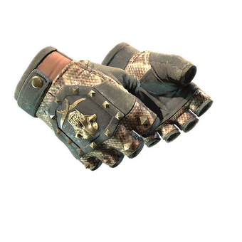 ★ Bloodhound Gloves | Snakebite (Battle-Scarred) CS2 skin