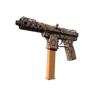 Tec-9 | Orange Murano (Minimal Wear) CS2 skin