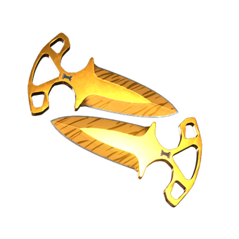 ★ StatTrak™ Shadow Daggers | Tiger Tooth (Factory New) CS2 skin