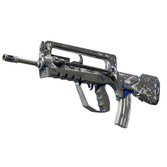 FAMAS | Yeti Camo (Battle-Scarred) CS2 skin