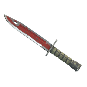 ★ Bayonet | Crimson Web (Battle-Scarred) CS2 skin