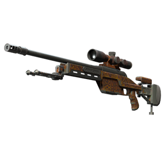 SSG 08 | Orange Filigree (Field-Tested) CS2 skin