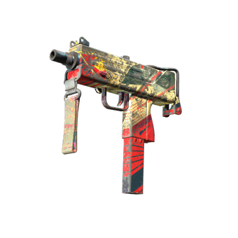 MAC-10 | Propaganda (Battle-Scarred) CS2 skin