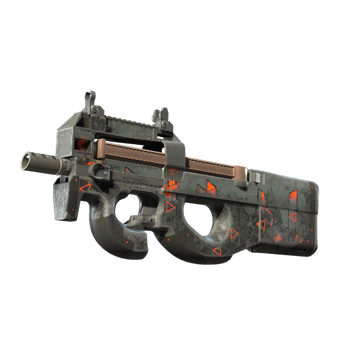 StatTrak™ P90 | Trigon (Battle-Scarred) CS2 skin