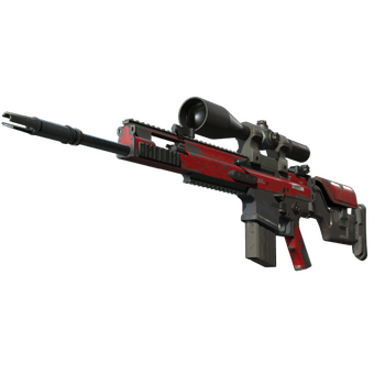 StatTrak™ SCAR-20 | Crimson Web (Field-Tested) CS2 skin