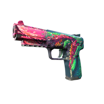 Five-SeveN | Hyper Beast (Well-Worn) CS2 skin