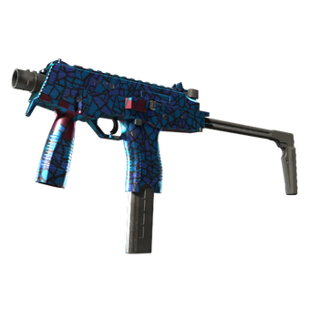 MP9 | Stained Glass (Minimal Wear) CS2 skin