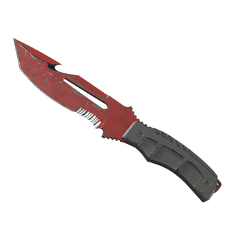 ★ Survival Knife | Crimson Web (Battle-Scarred) CS2 skin