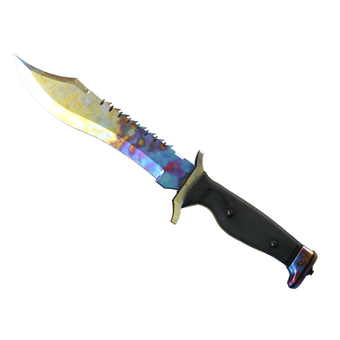 ★ Bowie Knife | Case Hardened (Well-Worn) CS2 skin