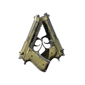 Souvenir Dual Berettas | Colony (Battle-Scarred) CS2 skin
