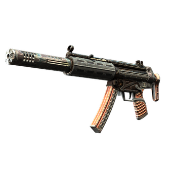 MP5-SD | Gauss (Battle-Scarred) CS2 skin