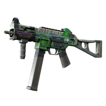 StatTrak™ UMP-45 | Plastique (Battle-Scarred) CS2 skin