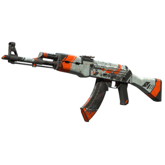 StatTrak™ AK-47 | Asiimov (Battle-Scarred) CS2 skin
